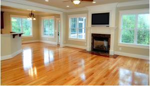 Oak Hardwood Floor Living Room