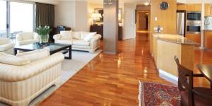 Oak Floor Living Room